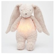 Moonie - Snuggle buddy dallammal és világítással 2.0 nyuszi organic rózsa
