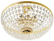 Kolarz 960.18K.3 - Kristálycsillár rúdon VALERIE 8xE14/40W/230V 24K arany