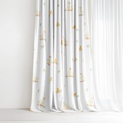 Goldea húsvéti pamut függöny - kacsák 140x150 cm