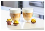 Üveg duplafalú bögre szett lattéhoz 2 db-os 320 ml Amo – Vialli Design