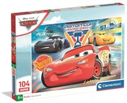 Disney Verdák Piston Cup 104 db-os puzzle Clementoni