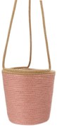 Akasztós virágtartó TRIPOLIS 16 cm - több színben Termék színe: Rózsaszín