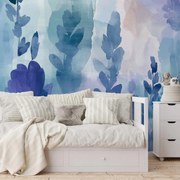 Fotótapéta - Festett lila virágok II. (147x102 cm)