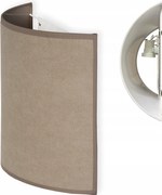 Modern fali lámpa Cerlux Lámpabúra bézs Soft Led 25 cm Led fali lámpa