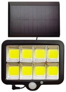 LED Napelemes reflektor érzékelővel INTEGRA LED/3W/3,7V IP44 + távirányító