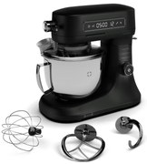 Klarstein Chiara konyhai robotgép, 1600 W, 12 beállítás, rozsdamentes acél tál, LCD kijelző, Tartozékokkal együtt