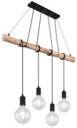 Globo AUSTON 15439-4 függeszték, 4x60W E27