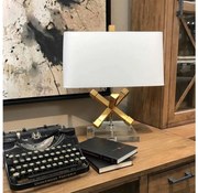 Elstead GN-JACKSON-SQUARE-TL - Asztali lámpa JACKSON SQUARE 1xE27/60W/230V