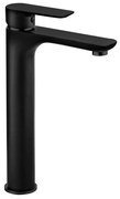Mexen Alfa magas mosdócsaptelep, fekete - 745710-70