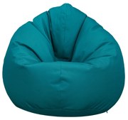 XL kültéri babzsákfotel - pávakék