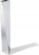 Alessi Crevasse Acél Virágváza 42 cm Polírozott