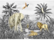 Gyerek fotótapéta Jungle 252 x 182 cm, 4 részes
