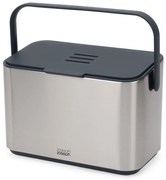 Ezüstszínű komposztálható hulladék gyűjtő 4 l Collect – Joseph Joseph