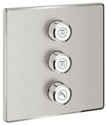 zuhany és fürdő csaptelep GROHE SMARTCONTROL vakolat alatti rész nélkül supersteel 29127DC0