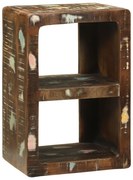 Média tároló szekrény Újrahasznosított fa többszínű