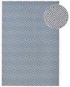 Karo kék kültéri szőnyeg, 160 x 230 cm - NORTHRUGS