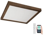 Brilagi Brilagi-LED állítható fényű WOODY FRAME LED/50W/230V tölgy 60x60 cm IP44 + DO BG0864