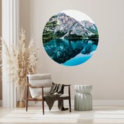 PIPPER. Textil kör alakú falmatrica "Hegyi tükröződés" Méret: 100cm