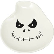 Halloween dekorációs tálca Szellem, 16 cm