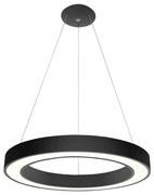 LED2 - LED Dimmelhető csillár zsinóron SATURN LED/50W/230V 3000K/4000K fekete