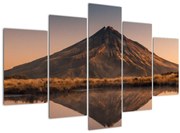 A Mount Taranaki visszaverődése, Új-Zéland (150x105 cm)