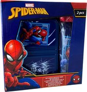 Pókember World of Web szendvicsdoboz + alumínium kulacs szett