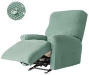 Relax Fotel Huzat (enyhén vízlepergető, 1 üléses, zöld, rugalmas)