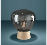 Eglo 390321 - Asztali lámpa MAGACELA 1xE27/40W/230V füstös