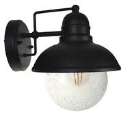 Kültéri fali lámpa WILDA 1xE27/60W/230V IP44 fekete