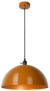 Lucide 30485/40/44 - Csillár zsinóron MARNE 1xE27/60W/230V narancssárga