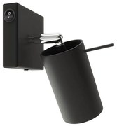 Sollux SL.1049 - Fali spotlámpa RING 1xGU10/10W/230V fekete