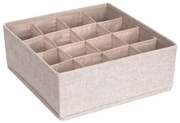 Drawer bézs fiókrendszerező 16 rekesszel - Bigso Box of Sweden