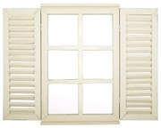 Kültéri tükör tömörfa kerettel 39x59 cm Window – Esschert Design