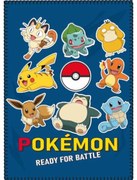 Pokémon Ready for Bottle polár takaró 100x140cm