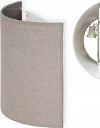 Fali lámpa Led szoba lámpa Bézs Soft 60W 25 cm Lámpaernyő Félhold