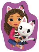Fleece gyerek párna 35x35 cm Gabby´s Dollhouse "Pandy" – Jerry Fabrics