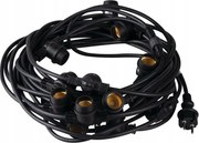 Kültéri lánc 4,7m+1,5m, 5xE27, IP44