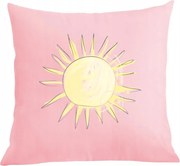 Párna párnahuzat vagány nyomott mintás Nap Nyár