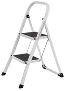 Összecsukható lépcső 2 fokos STEPLADDER, fehér