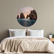 PIPPER. Textil kör alakú falmatrica "Los Cabos" Méret: 100cm