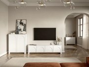 TV Állvány Matt Fehér Színben. ARCO