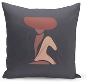 Siluette Fiona díszpárna, 43 x 43 cm - Kate Louise