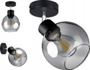 Fali Lámpa mozgó csillár Loft üveg Gömb