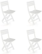 Simon összecsukható szék Fehér - 4db SX