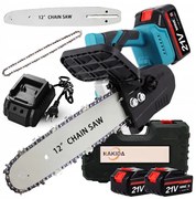 Nakida Akkus fűrész + 2x akku 21 V + tartozékok + praktikus tok - HTN-5719-1 - NAKIDA