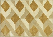 HOMCOM 230 x 160 cm-es Nappali Szőnyeg, Rövid Szálú, Mosógépben Mosható, Hipoallergén, Nappaliba, Hálószobába, Irodába, Sárga | Aosom