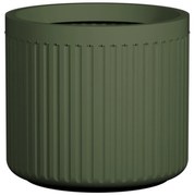 Turris Alacsony virágcserép, szürkés-zöld, többféle méretben - Pottery Pots méret: XS - ⌀ 25, óra. 22,5 cm