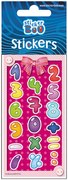 Számos Pink matrica ezüst díszítéssel