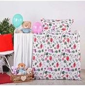 EMI tűzmadár gyermek pamut ágyneműhuzat, A standard egyszemélyes ágy szett tartalma: 1x 140x200 + 1x 70x90