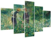 Kép - Auguste Renoir, Picking Flowers, reprodukciók (150x105 cm)